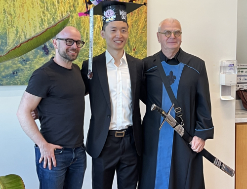 Congratulations to Dr. Zheng!
